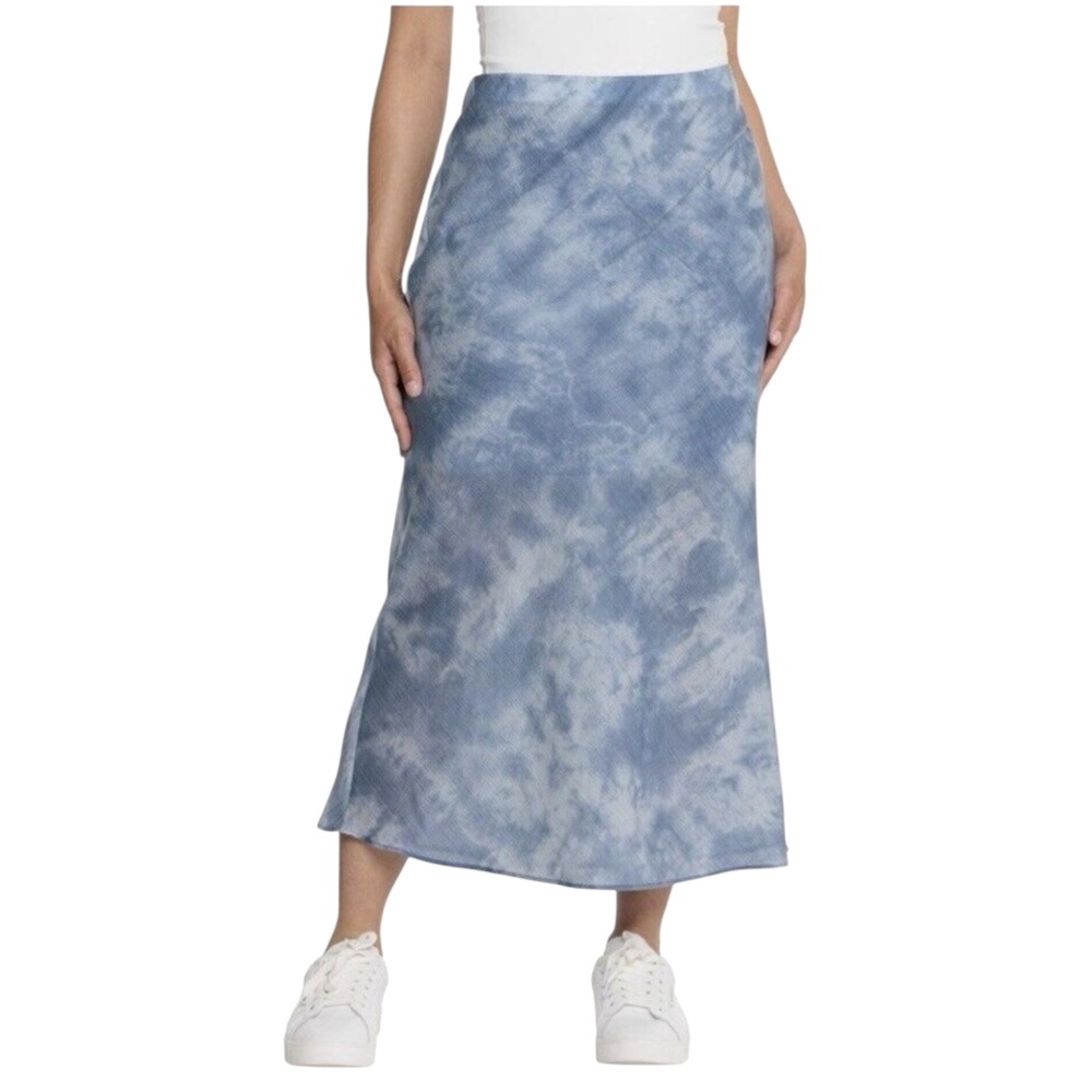 Madewell Skirt Midi A-Line Storm Cloud Fully Lined Lightweight Women’s Size 10